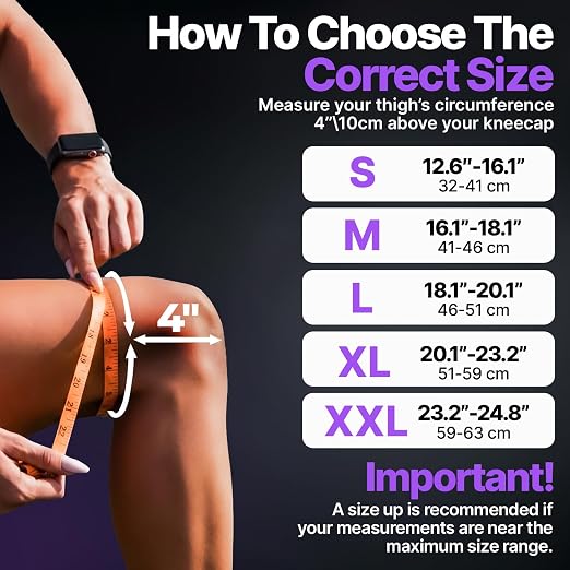DR. BRACE Elite Compression Knee Brace for Women & Men, (2-Pack) Knee Support Compression Sleeve, Workout Sports Knee Braces for Meniscus Tear, ACL & Arthritis Pain Relief - Check Size Guide Video (Galaxsis, Small)