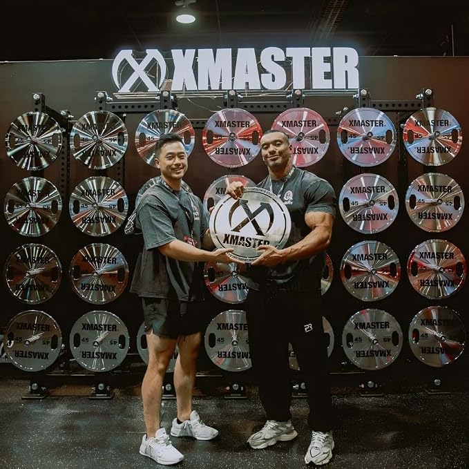 XMASTER FITNESS Chrome Steel Plates