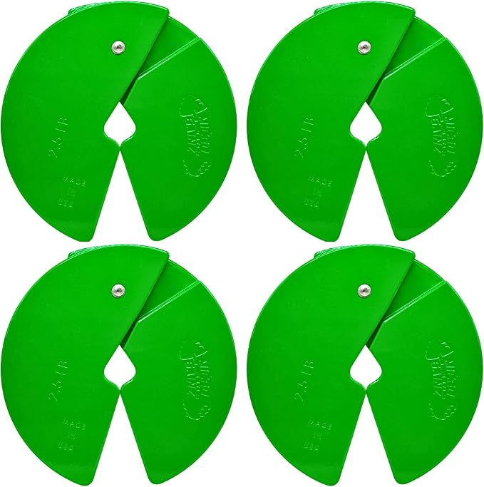 Micro Gainz 2.5LB Dumbbell Fractional Weight Plates, 4-Piece