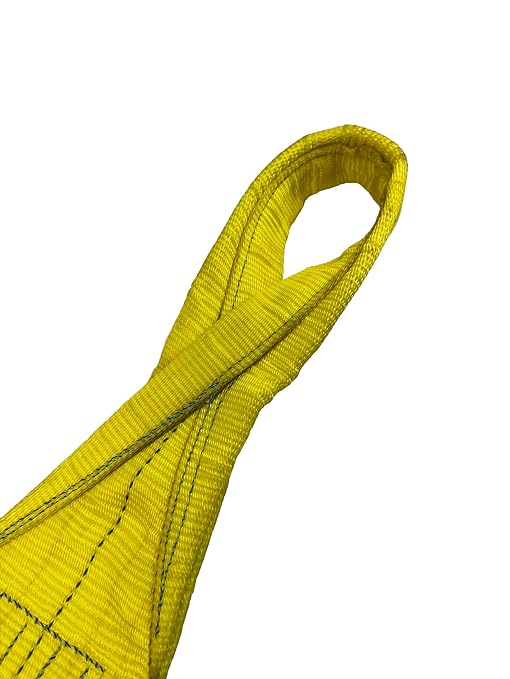 Kennedy Wire Rope & Sling Co. 6" x 15' 2-Ply Twist Eye Polyester Lifting Sling (Various Sizes in Listing) Made in The USA