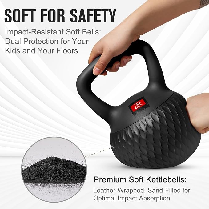 Soft Kettlebell, Safe Strength Training Kettlebells for Women