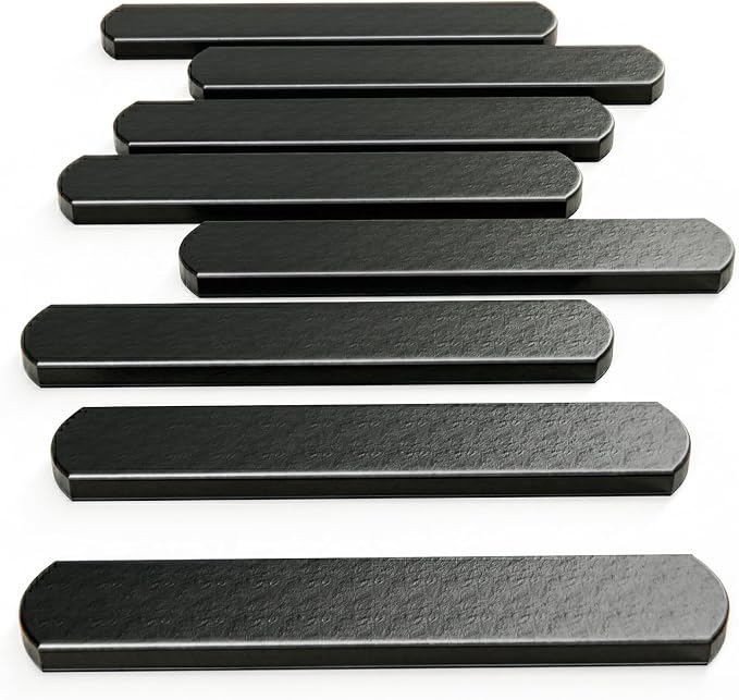 Mavee Fractional Weight Vest Plates, Rustproof Solid Steel Inserts for Rucking, Tactical Carrier & Strength Training