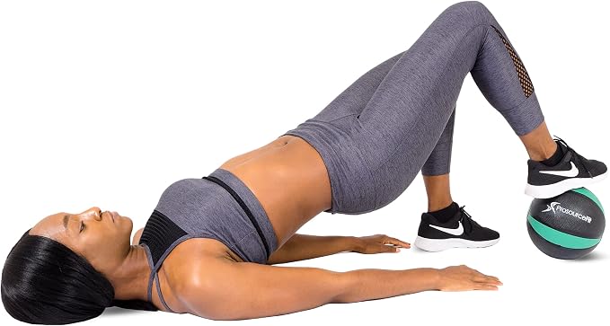 ProsourceFit Weighted Medicine Ball for Full Body Workouts