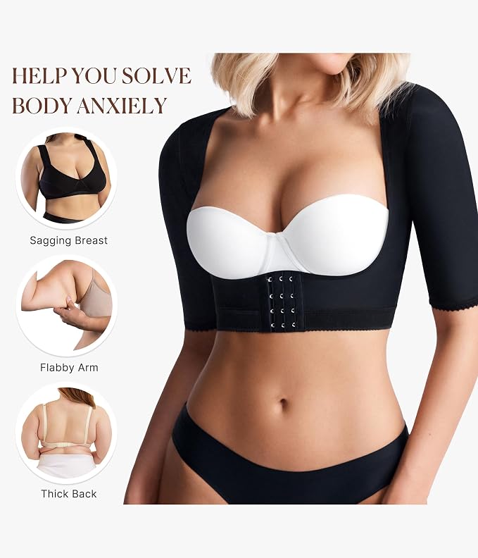 BRABIC Women's Shapewear Tops Post Surgery Compression Sleeve for Arm Shaper