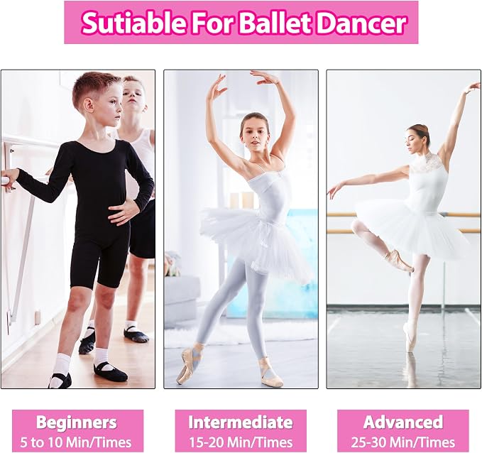 Ballet Foot Stretcher, Portable Dance Stretching Equipment for Dancer, Yoga | small bag for easy carry, foot stretcher ballet