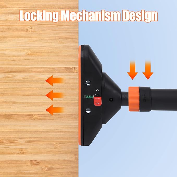 Garvee Pull Up Bar for Doorway,Adjustable Chin Up Bar for with Level Meter | 440 LBS Max Load,No Screws Needed