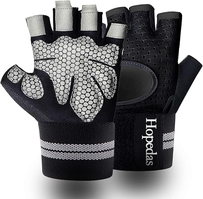 Workout Gloves Weight Lifting Gloves Palm Support Protection for Men Women, Exercise Gloves Sports for Training, Fitness, Gym,