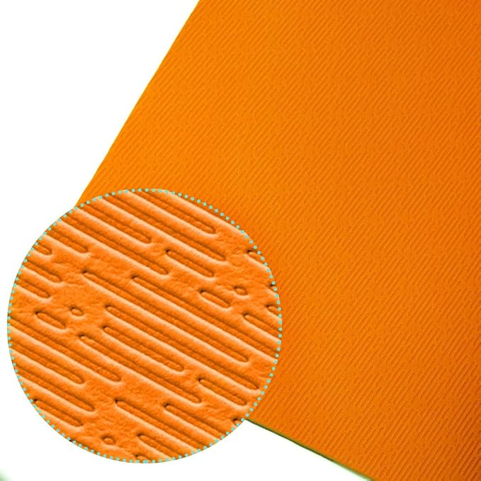 Hatha Yoga Extra Thick TPE Yoga Mat - 72"x 32" Thickness 1/2 Inch -Eco Friendly- With High Density Anti-Tear Exercise Mats For Home Gym Travel & Floor Outside
