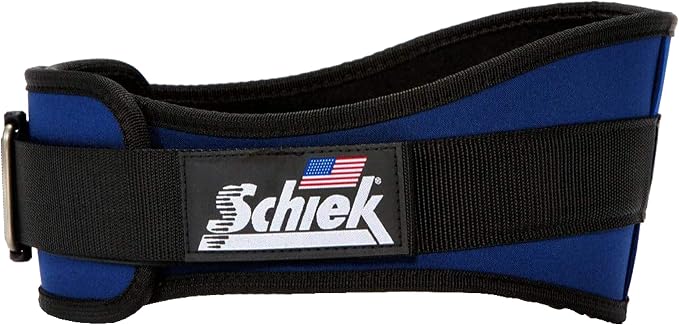Schiek Sports 2006 Nylon 6" Weight Lifting Belt - Support Belt for Power Lifting