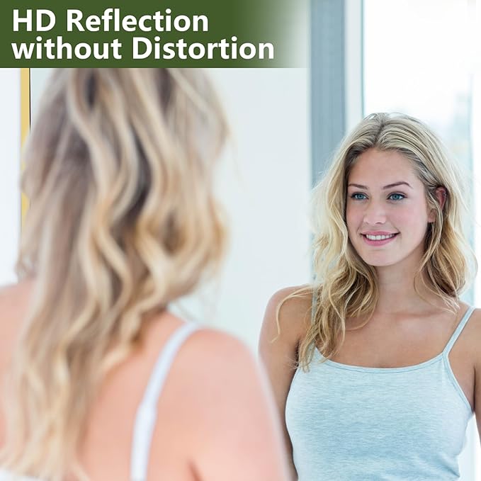 MELOMOIR 71"x32" Gold Mirror - Full Length, Large Floor Mirror for Home Gym, Bedroom, Living Room - Shatterproof Tempered Glass, Wall Mirror