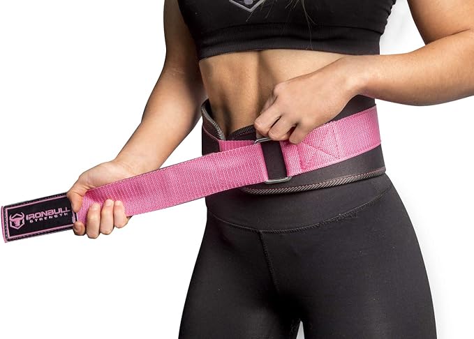 Women Weight Lifting Belt - High Performance Neoprene Back Support - Light Weight & Heavy Duty Core Support For WeightLifting and Fitness