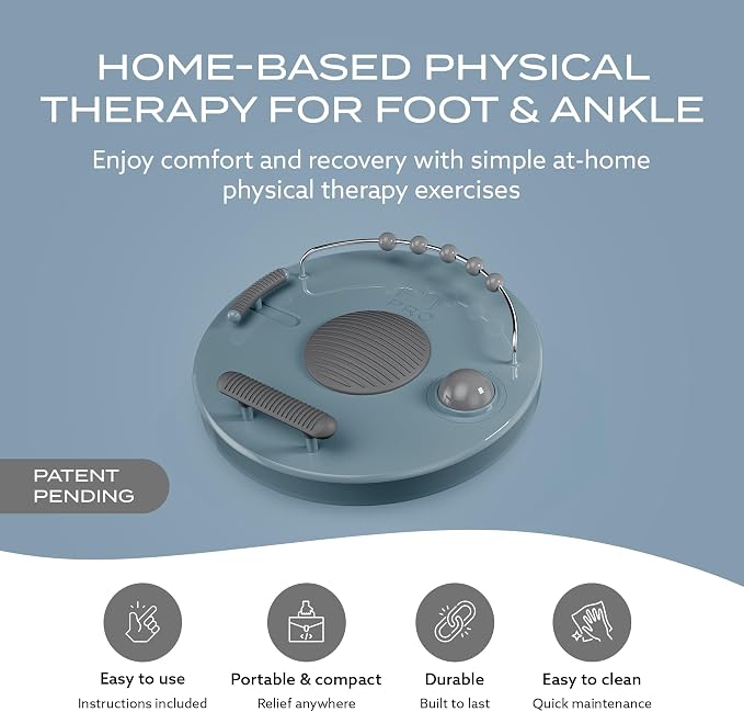 Ultra Foot Trainer, 5-in-1 Foot & Ankle Exerciser, Plantar Fasciitis Relief