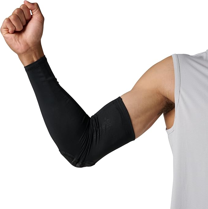 McDavid HEX Shooter Arm Sleeve Single Padded Compression Sleeve Basketball Football Sports Protection