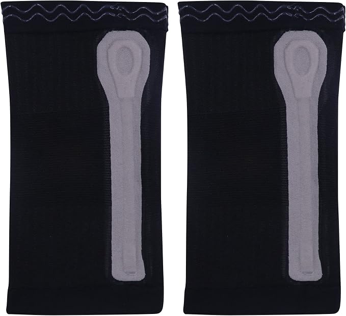 JUMISEE (One Pair Cotton Knee Sleeves for Knee Support, Circulation Improvement & Pain Relief Compression Knee Brace