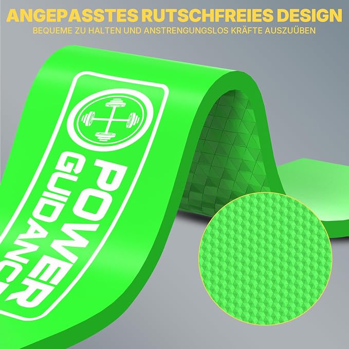 POWER GUIDANCE Resistance Bands, Set of 5 Pull Up Bands, Pull Up Assistance Bands, Exercise Bands, Resistance Bands Set for Legs, Working Out