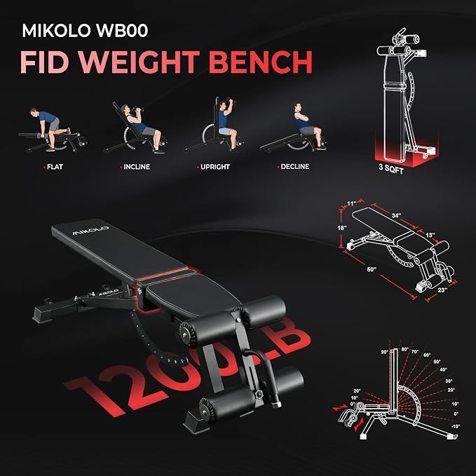 Mikolo K6 2.0 Power Cage, Power Rack with Cable Crossover System, 2000LBS Squat Rack with LAT Pull Down System, Functional Trainer with Aluminum Pulley System for Home Gym