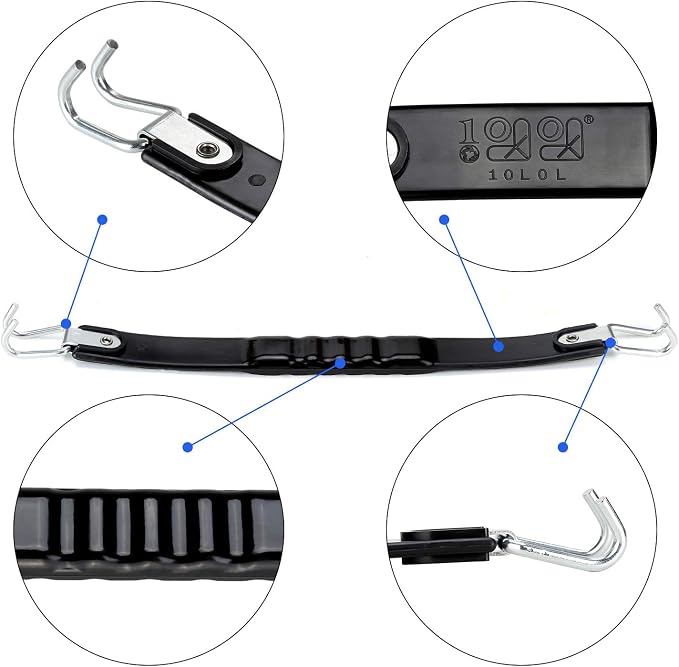 10L0L Golf Cart 2Pcs Battery Lifting Strap Universal Deep Cell Battery Carrier Strap Fit for Club Car, for EZGO and Other-Only for All Trojan Golf Cart Batteries