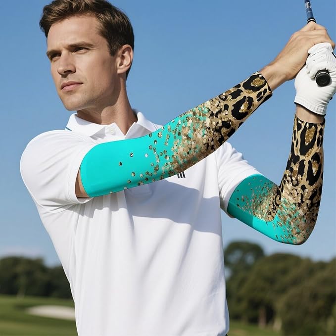 Marble Sports Compression Arm Sleeves for Men & Women - Youth Arm Sleeve Baseball Volleyball Sleeves & Basketball Sleeve