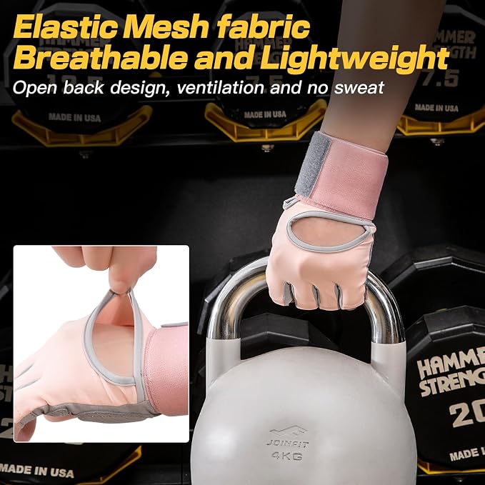 Weight Lifting Gloves,for Men and Women, Workout Gloves with Wrist Support for Exercise, Weightlifting, Training, Pull-ups Breathable and Snug fit
