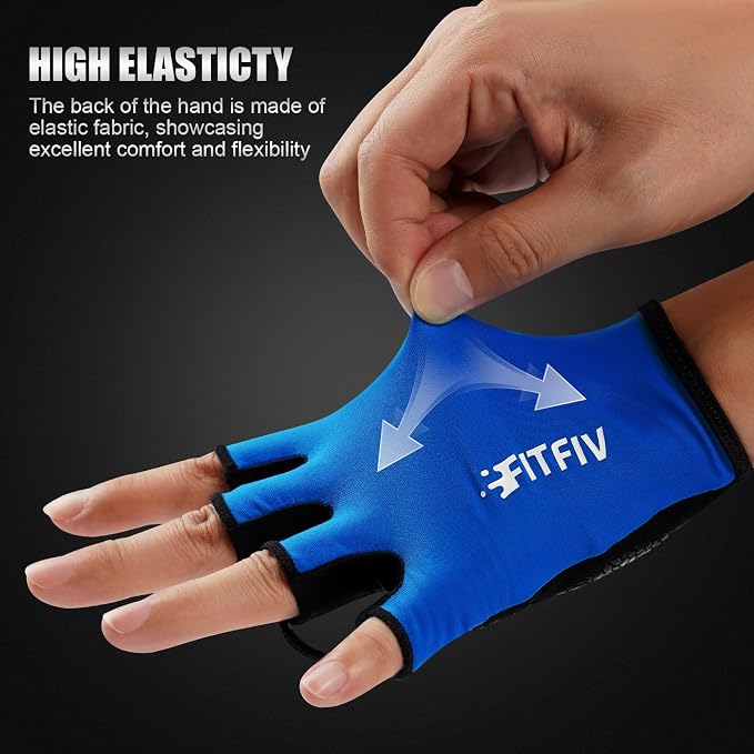 Cycling Gloves for Men Women, Half-Finger for Bike, Gym, Weight Lifting, Workout, Riding, Outdoor Sports