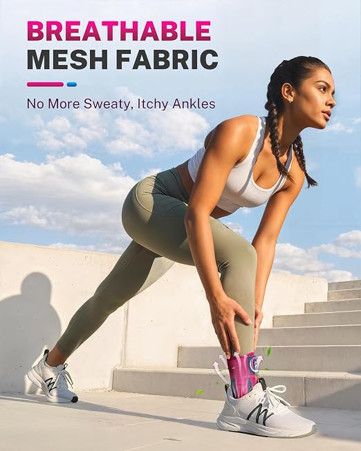 Ankle Brace for Men Women with Removable Side Splints Figure 8 Strap | Quick Lace-Up Adjustment, Sprain Recovery Support, Achilles Tendon Relief, Sports Stability for Basketball & Running