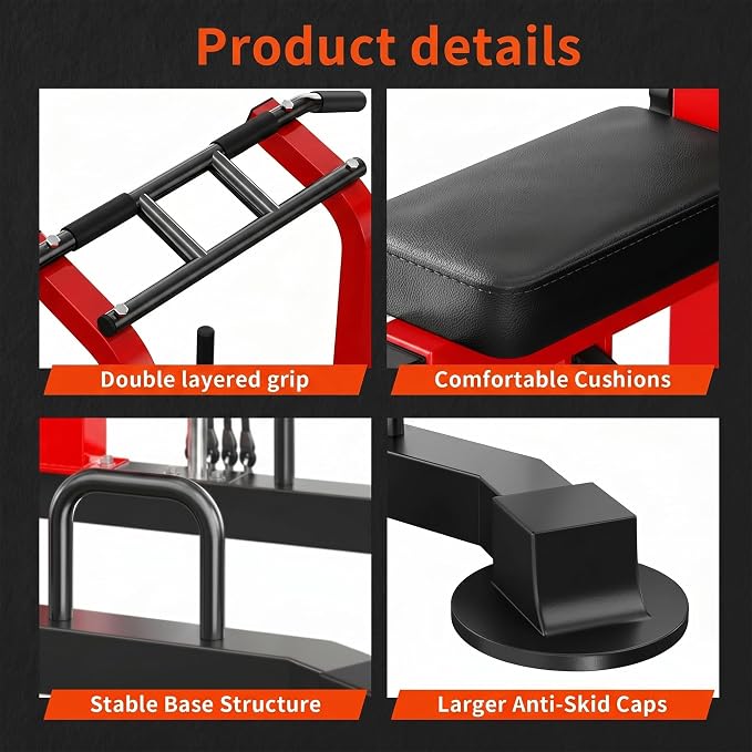 SogesPower Power Tower Multi-Function Pull Up Bar Station for Home Gym | 10-Level Height& 5-Level Armrest Adjustable,2-IN-1 Assisted Pad,Pull Up Dip Station Strength Training Workout Equipment