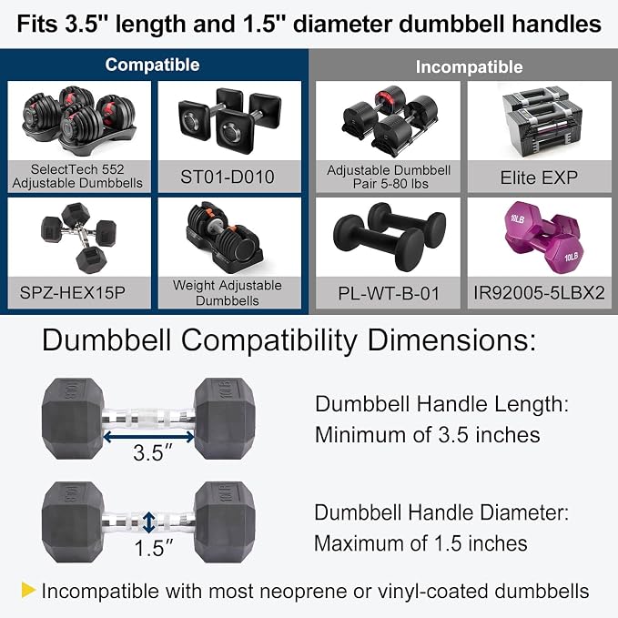Dumbbell to Barbell Converter, Transform Dumbbells to Barbell Bar, Dumbbell Barbell Converter for Home Gym, Adjustable to 200 lb Capacity
