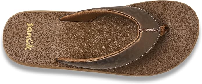 Sanuk Yoga Mat II | Flip Flops for Women | Yoga Sandals For Women | Women's Beach Sandals | Memory Foam Footbed