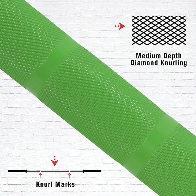 7ft Olympic Barbell 28mm 45lb – 500/700/1000LB Bar for Home Gym | Ceramic coated steel. Smooth spinning sleeves. Fits 2" plates. For snatch, clean and jerk, squats, deadlifts, bench press.