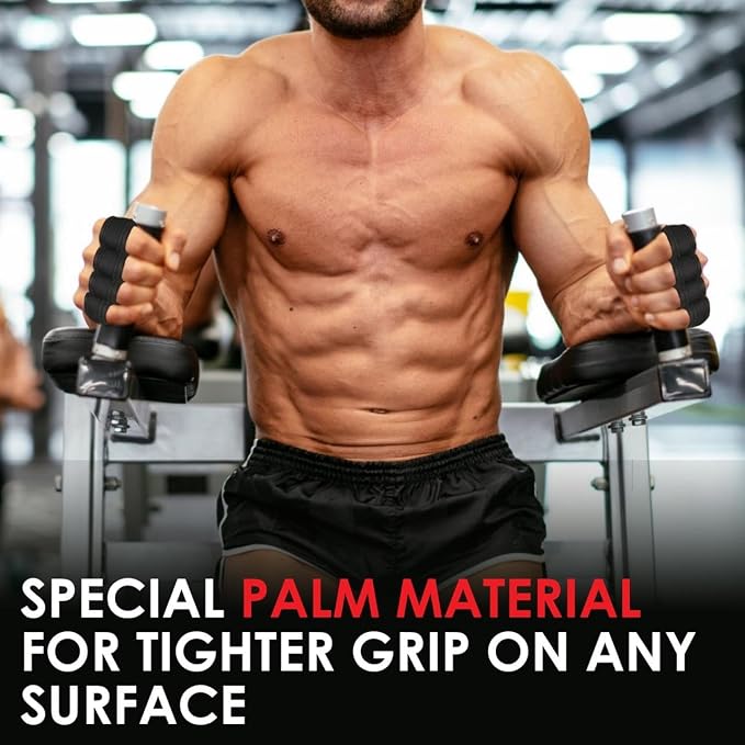 AYRO Workout Gloves for Men & Women, Gym Gloves for Men, Weight Lifting Gloves with 15" Wrist Wraps & Support, Breathable Palm Padding, Non-Slip Grip for Fitness, Cross Training & Bodybuilding