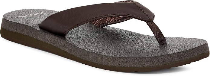 Sanuk Yoga Mat II | Flip Flops for Women | Yoga Sandals For Women | Women's Beach Sandals | Memory Foam Footbed