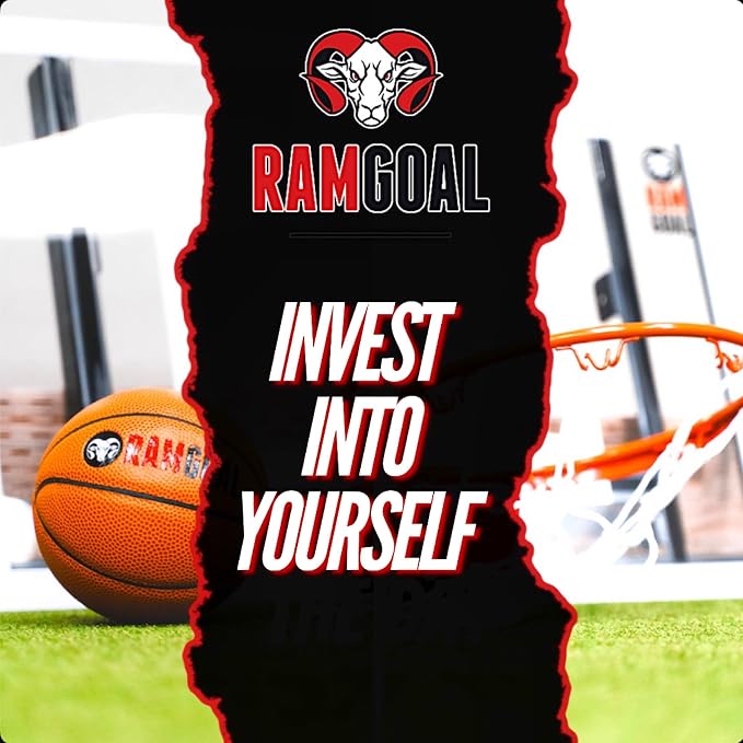Wall Mounted Indoor Adjustable Mini Basketball Hoop with Ball | 24" Shatter Resistant Backboard with Professional Grade Breakaway Rim and Steel Reinforced Wall Mount Built for Slam Dunks