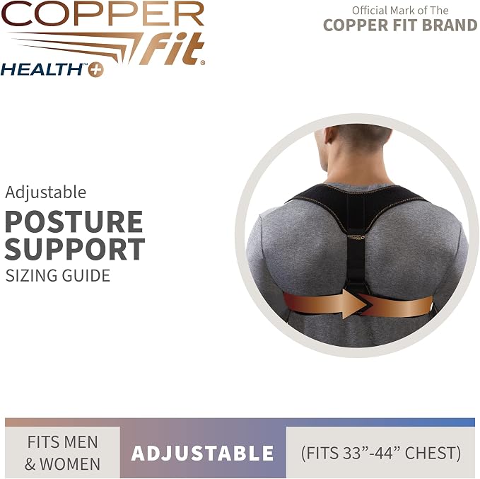 Copper Fit Health Unisex Posture Support, Adjustable_PARENT