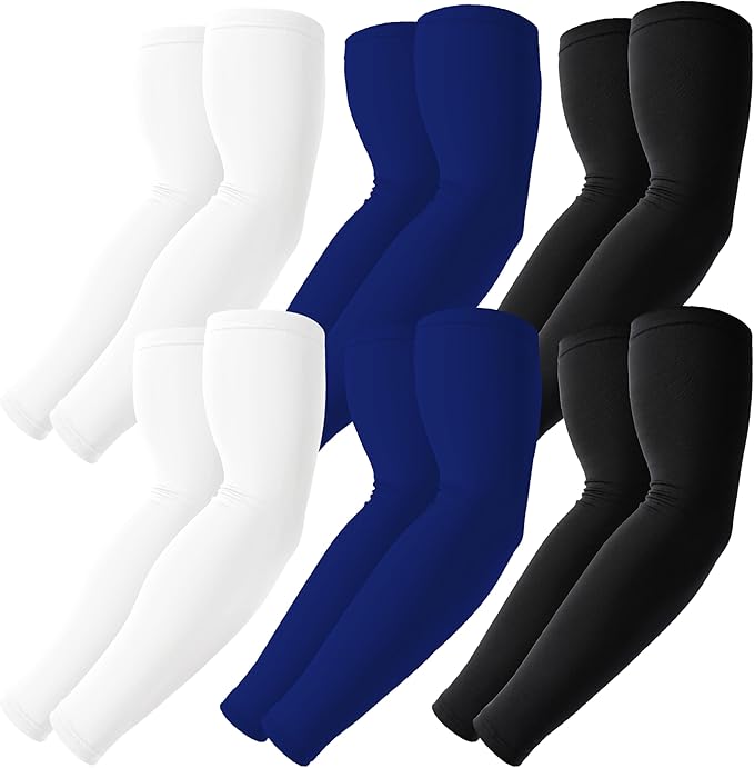 BHYTAKI Cooling Compression Arm Sleeves for Men Women,UPF50 UV Sun Protection Sleeves for Work Sport Tattoo Cover Up