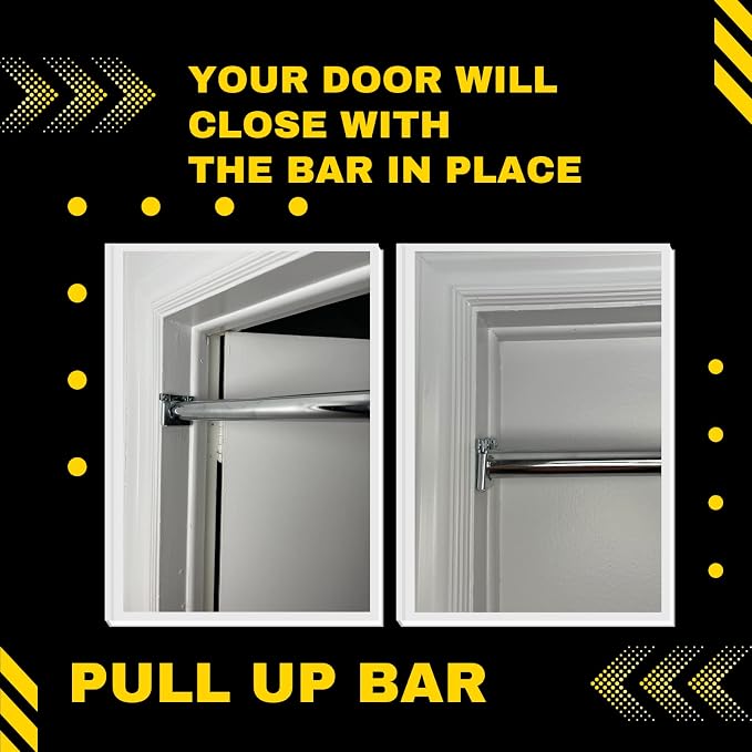 DreamGYM Doorway Pull-up Bar - Chin-up Bar - Swing Support Bar