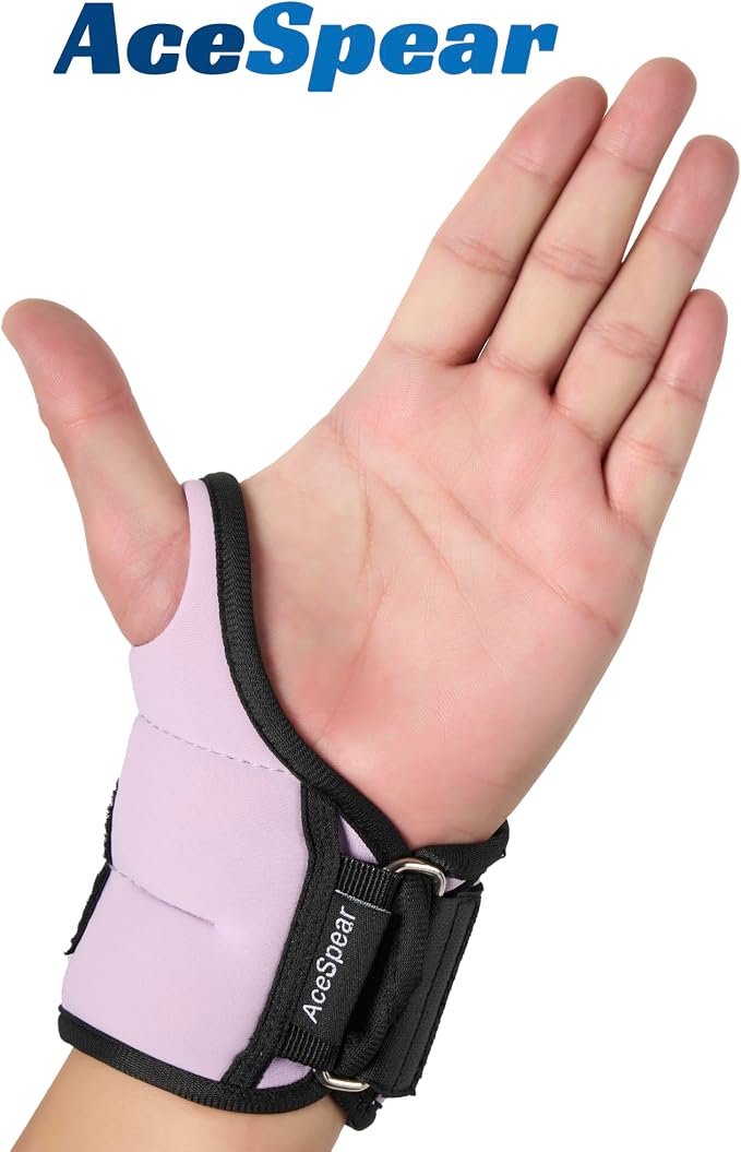 Wrist Weights with Thumb Loops Lock for Men Women 1lb*2 2lbs*2 3lbs*2 Ankle Weights Weighted Gloves for Running Strength Training Walking Exercises