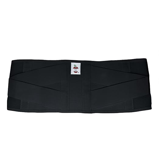 CorFit Back Brace for Lower Back Pain Relief & Lumbar Support Belt, BK, XL | CorFit's patented proportional sizing and dual pulls deliver customized compression, posture support, and spinal stability.