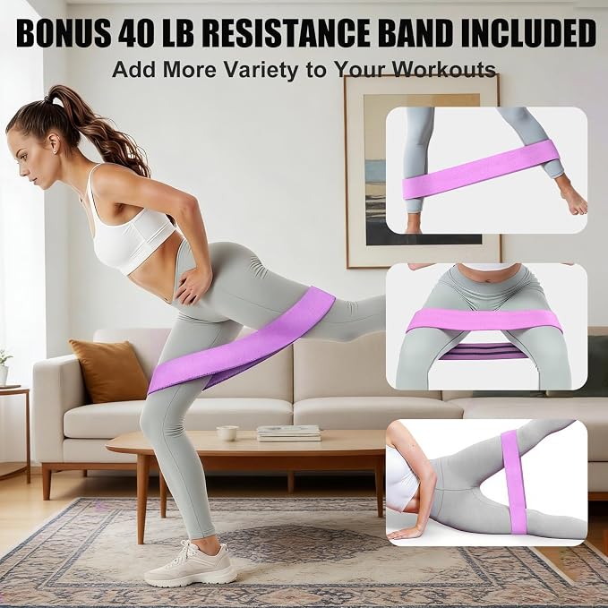 Pelvic Floor Exercise Devices 35lb Resistance Kegel Thigh Trainer with Band | Pelvic Floor Muscle Training, Inner Thigh Exerciser, Postpartum Recovery Support for Women, Suitable for Women and Men