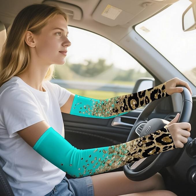 Marble Sports Compression Arm Sleeves for Men & Women - Youth Arm Sleeve Baseball Volleyball Sleeves & Basketball Sleeve