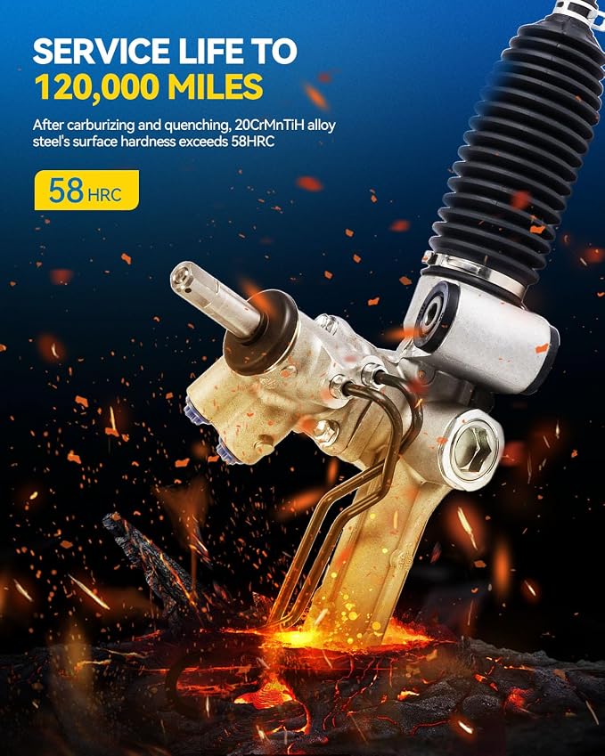 PHILTOP Power Steering Rack & Pinion Assembly for 2011-2014 300 RWD, 2011-2014 Challenger, 2011-2019 Charger, Hydraulic Power Steering, OEM Replacement 22-3082