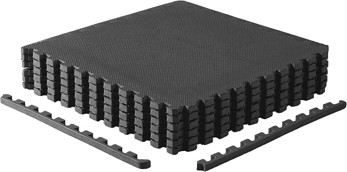 CAP Puzzle Exercise Mats | 3/4” Thick EVA Interlocking Foam Tiles for Home Gym Flooring | Multiple Options