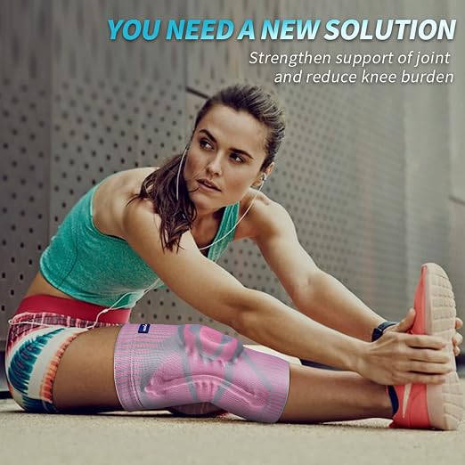 NEENCA Professional Knee Brace, Medical Knee Support for Women & Men Relief | Patented Patella Gel Pad & Side Stabilizers, Compression Sleeve for Knee Pain, Swelling, ACL, PCL, Arthritis, Sports, Workout