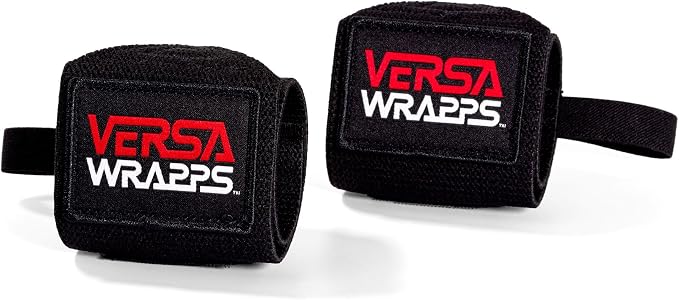 VERSA GRIPPS® Wrapps Wrist Wraps | Locks in Wrist Motion for Extreme Press Exercises, Handcrafted in the USA