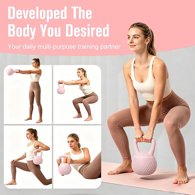 Soft Kettlebell, Safe Strength Training Kettlebells for Women