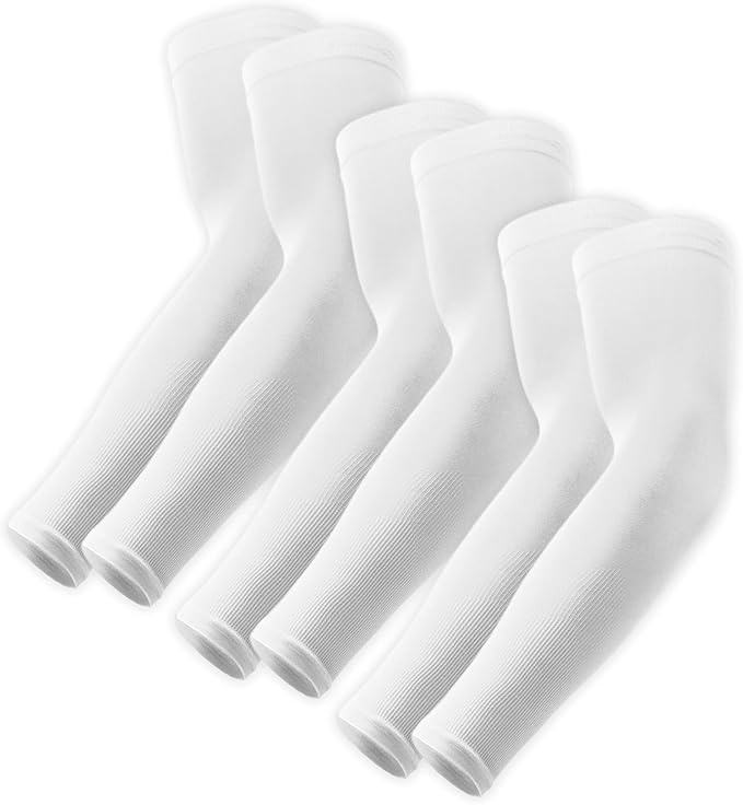 OutdoorEssentials UV Sun Sleeves for Men & Women, Cooling Arm Sleeves UPF 50+ | Golf, Tattoo Cover Up, Sun Protection