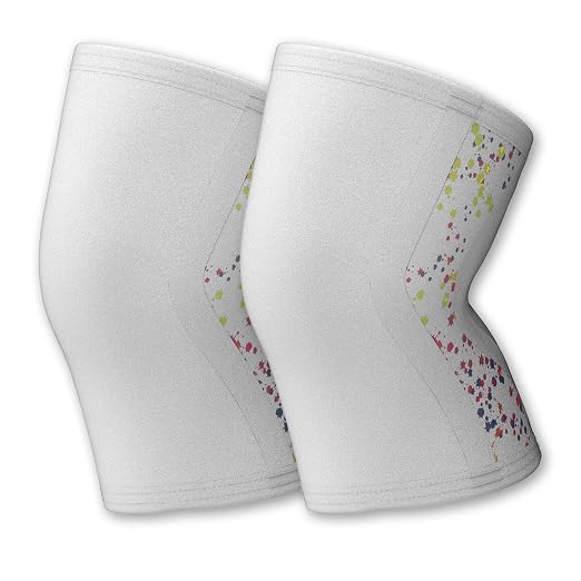 5mm Knee Brace For Women Men for Fitness, Weightlifting XL (1 Pair) | Knee Support ,Knee Compression Sleeve, Non-Slip Braces for Training & Fitness, Weightlifting, Neoprene