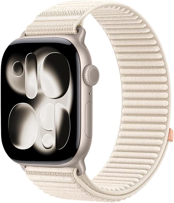 Nylon Loop Sport Band Compatible with Apple Watch Ultra 3 2 Band 49mm 46mm 45mm 44mm 42mm 41mm 40mm 38mm Women Men, Stretchy Strap Elastic Fabric Wristband for iWatch Series 11 10 SE 9 8 7 6 5 4 3 2 1