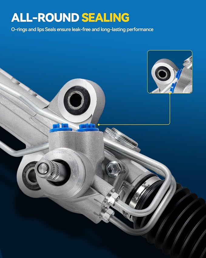 PHILTOP Power Steering Rack and Pinion Assembly for 2006-2011 Accent | Replace No.262421, 577001E050, 577001E000, 577001E100, 577241E100