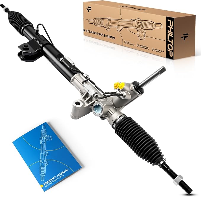 PHILTOP Power Steering Rack and Pinion for 11-15 Grand Cherokee, Durango | No.52124727AE, 52124727AF, 973075, 52124724AF, 52124724AG