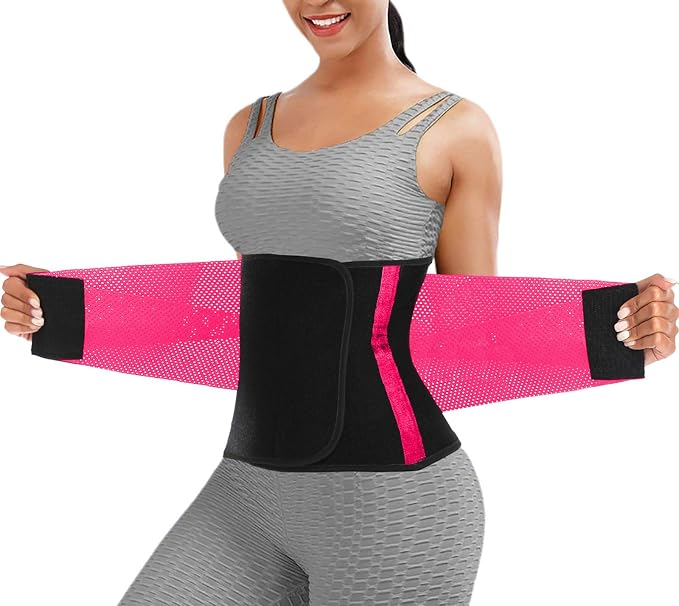 ChongErfei Waist Trainer Belt for Women & Man - Waist Trimmer Ab Belt | Tummy Control Body Shaper